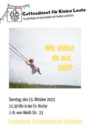 Wie siehst Du aus, Gott?